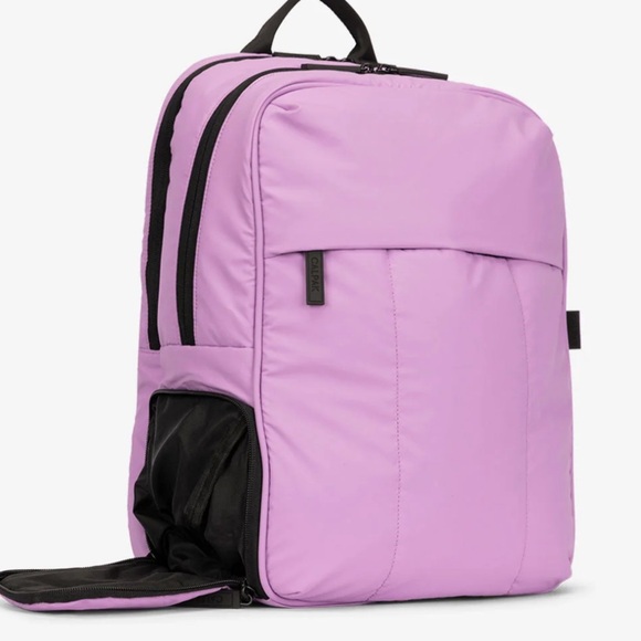 Calpak Backpack Luka 15 in Laptop Backpack Puffer Lilac Lavender Purple Bookbag main image 9